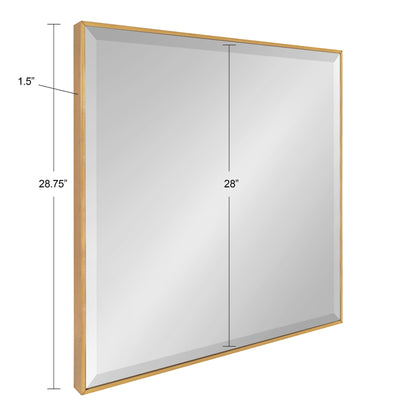 Specchio decorativo da parete con cornice Rhodes