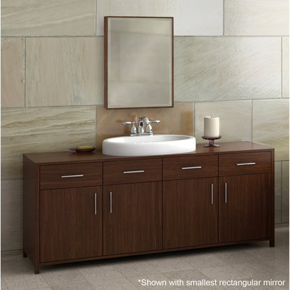 Specchio decorativo da parete con cornice Rhodes