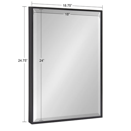 Specchio decorativo da parete con cornice Rhodes