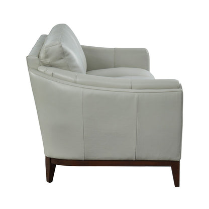 Divano in pelle pieno fiore Rio