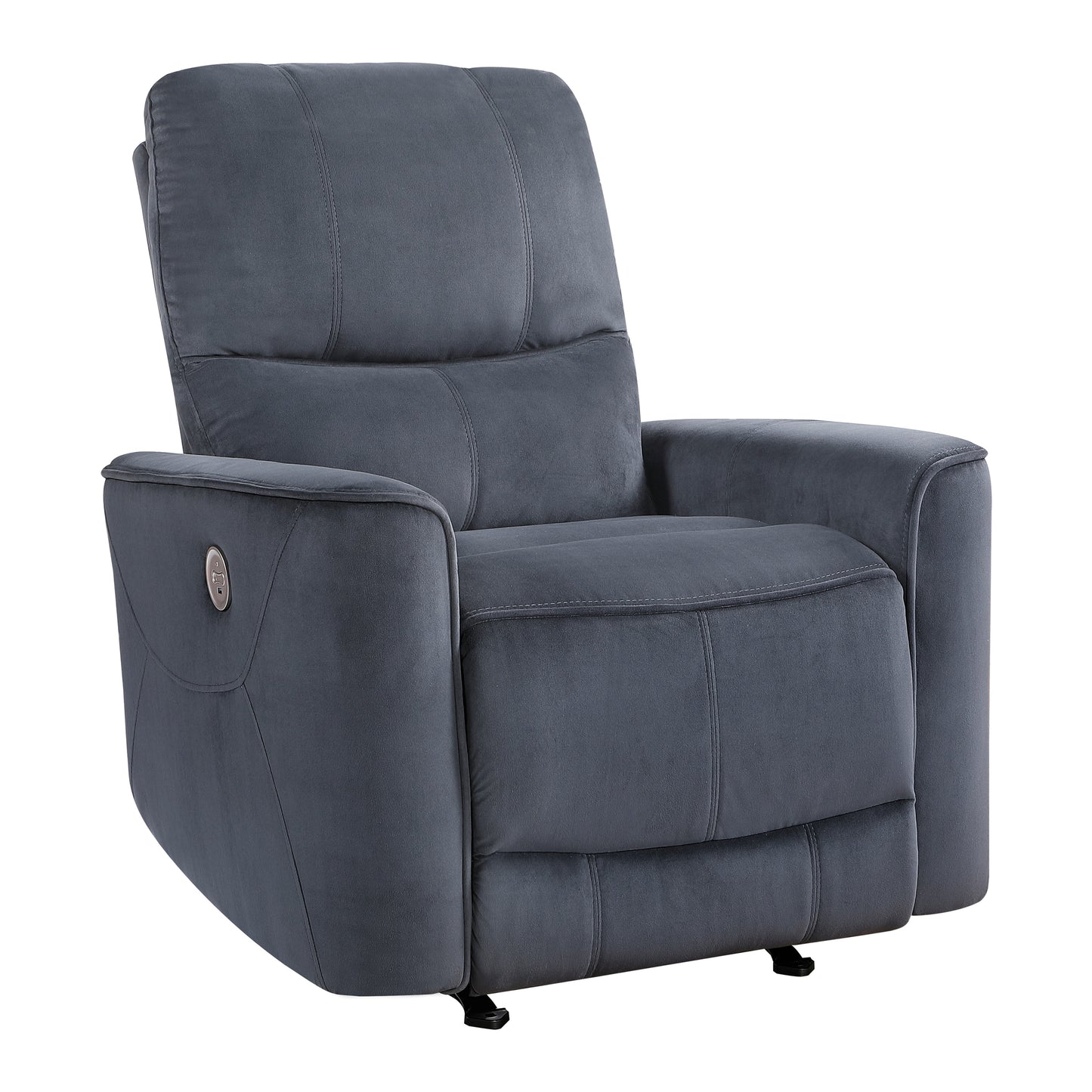Poltrona reclinabile Ripon Velvet Power Rocker