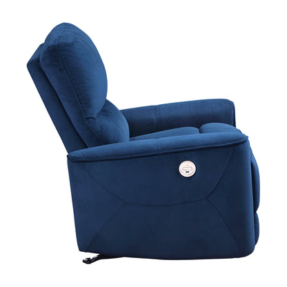 Poltrona reclinabile Ripon Velvet Power Rocker