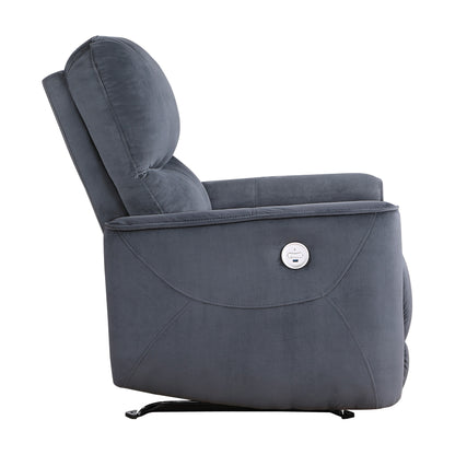 Poltrona reclinabile Ripon Velvet Power Rocker