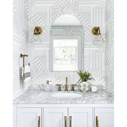 Specchio da bagno moderno senza cornice Rita Arch