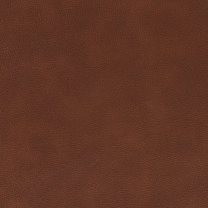 Divano Rita Living Room a 3 posti in vera pelle con gambe in legno massello e borchie