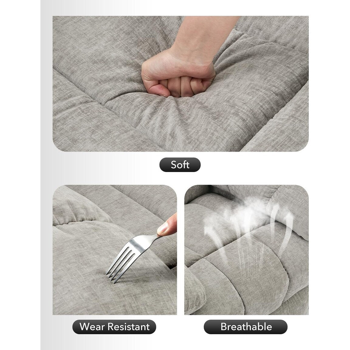 Sedia a dondolo girevole a 360°