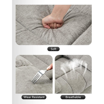 Sedia a dondolo girevole a 360°