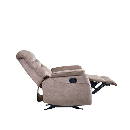 Poltrona reclinabile a dondolo per soggiorno