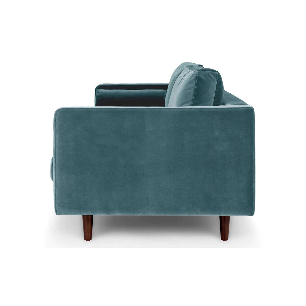 Divano in tessuto Roma in Spa Blue 88