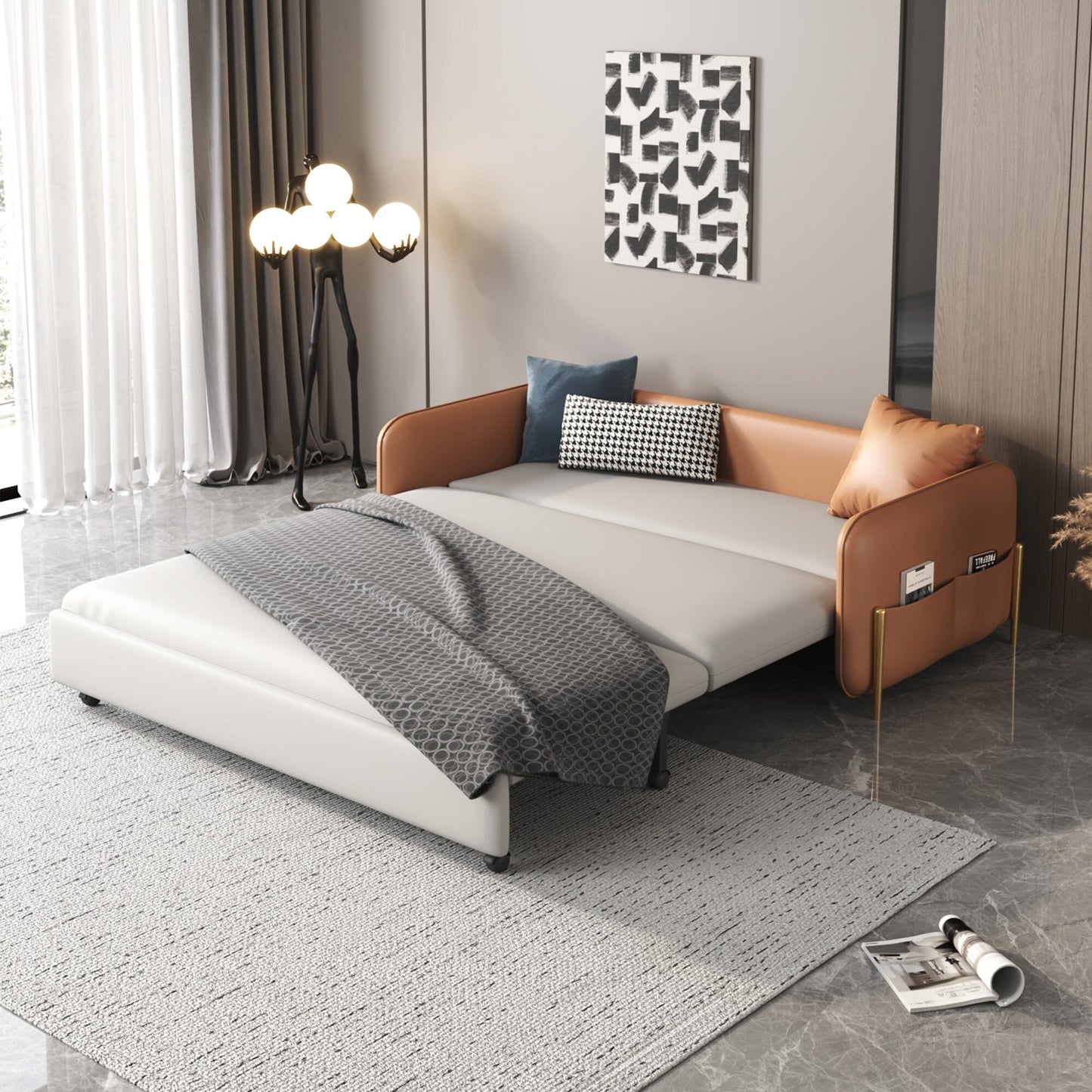 Divano letto convertibile Romision