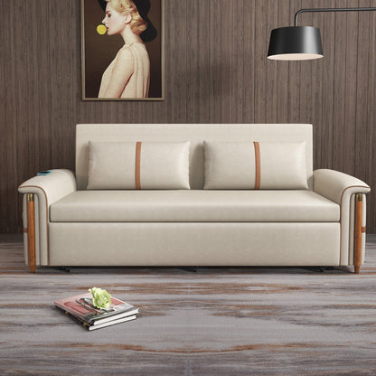 Divano letto pieghevole in tessuto tecnologico Romision