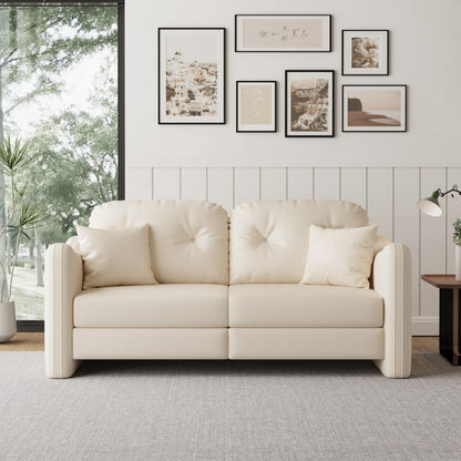 Divano letto pieghevole in tessuto tecnologico Romision