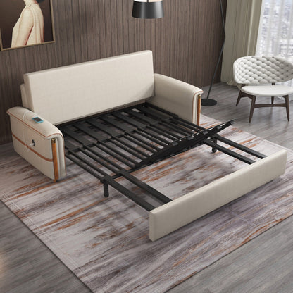 Divano letto pieghevole in tessuto tecnologico Romision