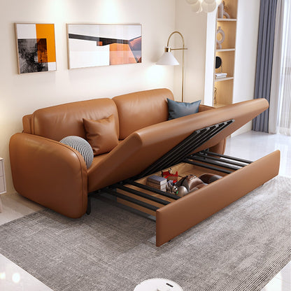 Divano letto pieghevole in tessuto tecnologico Romision