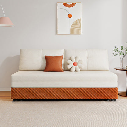 Divano letto pieghevole tecnologico in velluto Romision