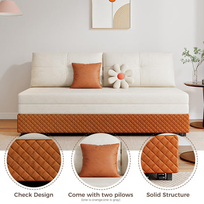 Divano letto pieghevole tecnologico in velluto Romision