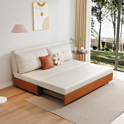 Divano letto pieghevole tecnologico in velluto Romision