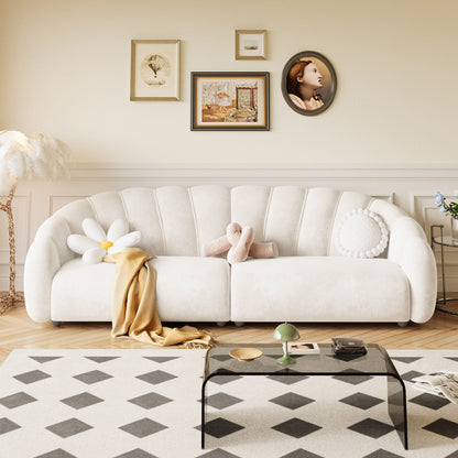 Divano in velluto tecnologico Romision