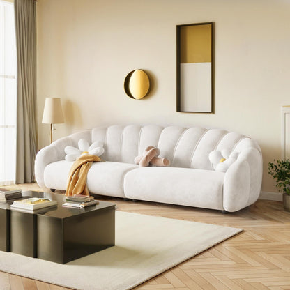 Divano in velluto tecnologico Romision