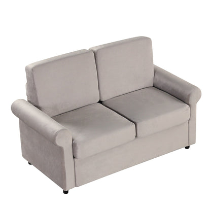 Divano letto estraibile 2 in 1 Roomfitters con materasso singolo di alta qualità, porte USB e design salvaspazio per il soggiorno