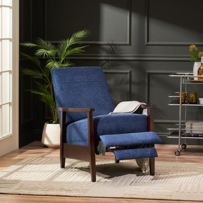 Poltrona reclinabile manuale in legno Roomfitters da 24,75'' di larghezza, comoda poltrona per soggiorno