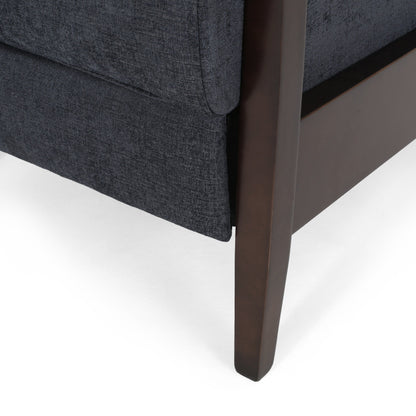 Poltrona reclinabile manuale in legno Roomfitters da 24,75'' di larghezza, comoda poltrona per soggiorno