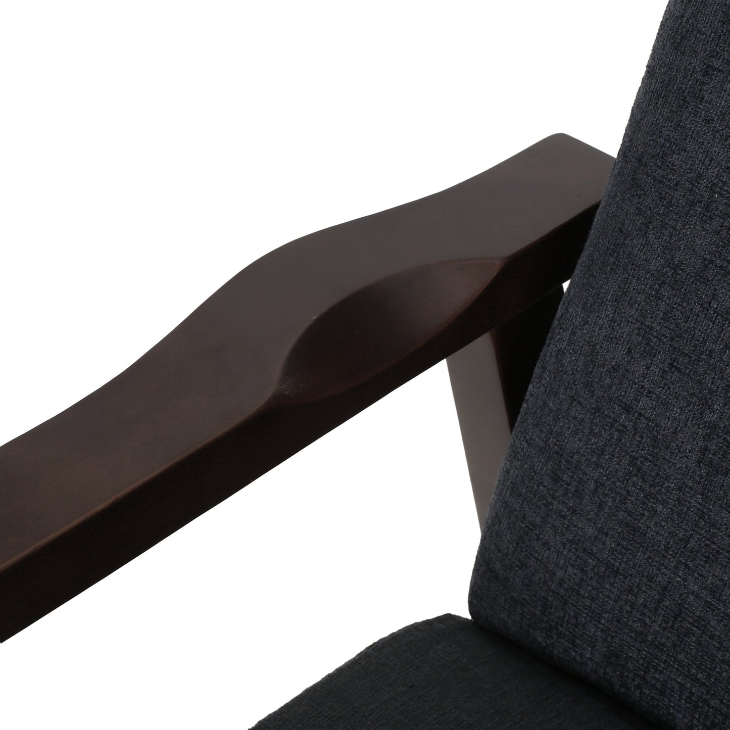 Poltrona reclinabile manuale in legno Roomfitters da 24,75'' di larghezza, comoda poltrona per soggiorno