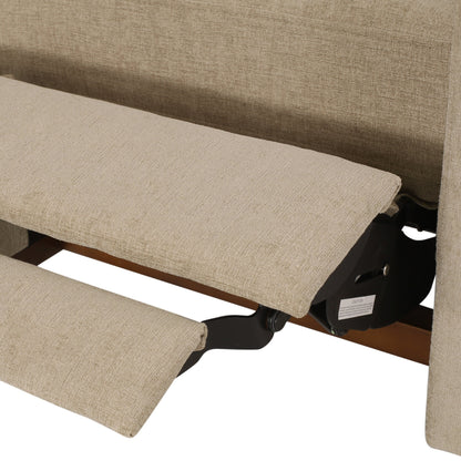 Poltrona reclinabile manuale in legno da 27'' di Roomfitters, comoda poltrona per soggiorno