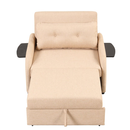 Divano letto estraibile 3 in 1 Roomfitters con tavolo a 2 ali e porta di ricarica USB per soggiorno, sala ricreativa