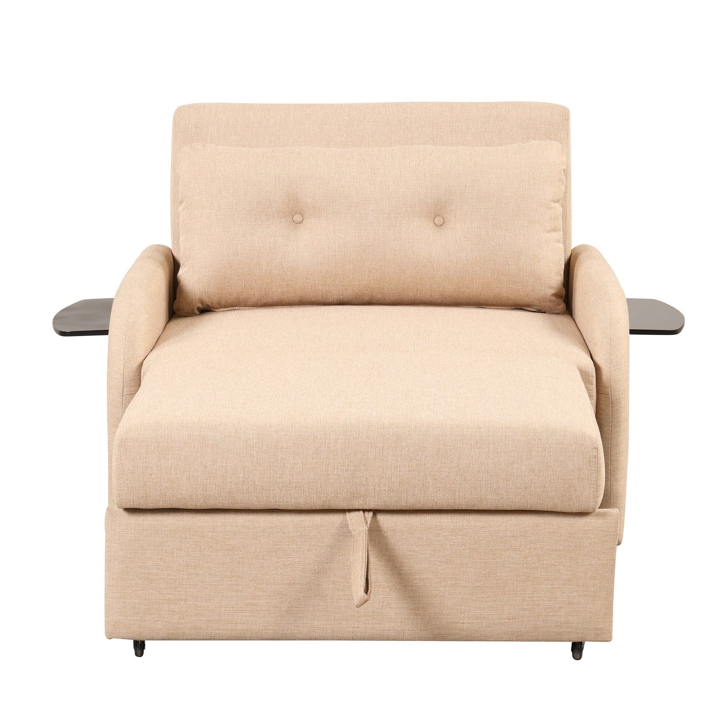 Divano letto estraibile 3 in 1 Roomfitters con tavolo a 2 ali e porta di ricarica USB per soggiorno, sala ricreativa