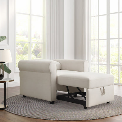 Divano letto 3 in 1 Roomfitters, poltrona letto trasformabile, schienale regolabile in divano, poltrona relax