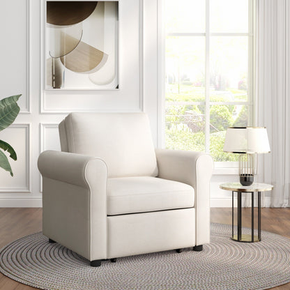 Divano letto 3 in 1 Roomfitters, poltrona letto trasformabile, schienale regolabile in divano, poltrona relax