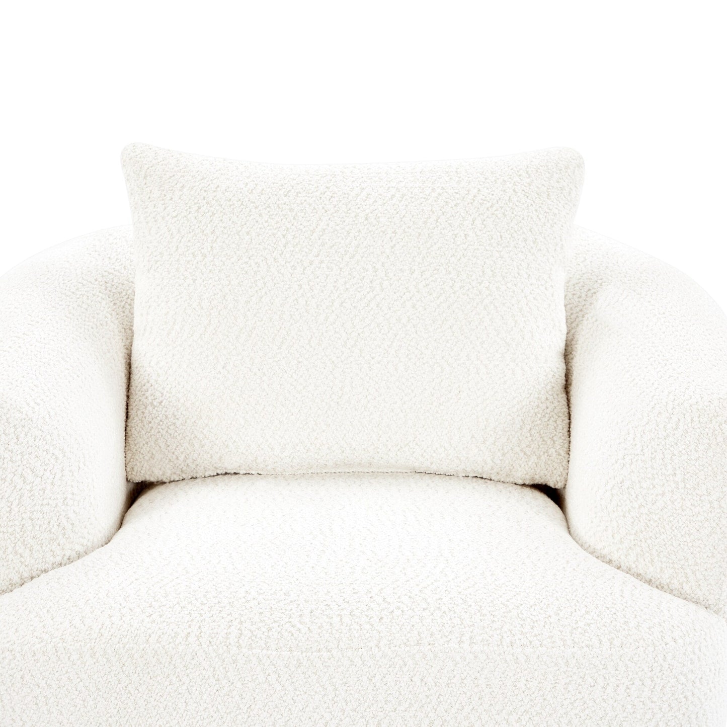 Divano girevole a 360° in ciniglia con cuscino decorativo per soggiorno, camera da letto, ufficio, hotel, Roomfitters