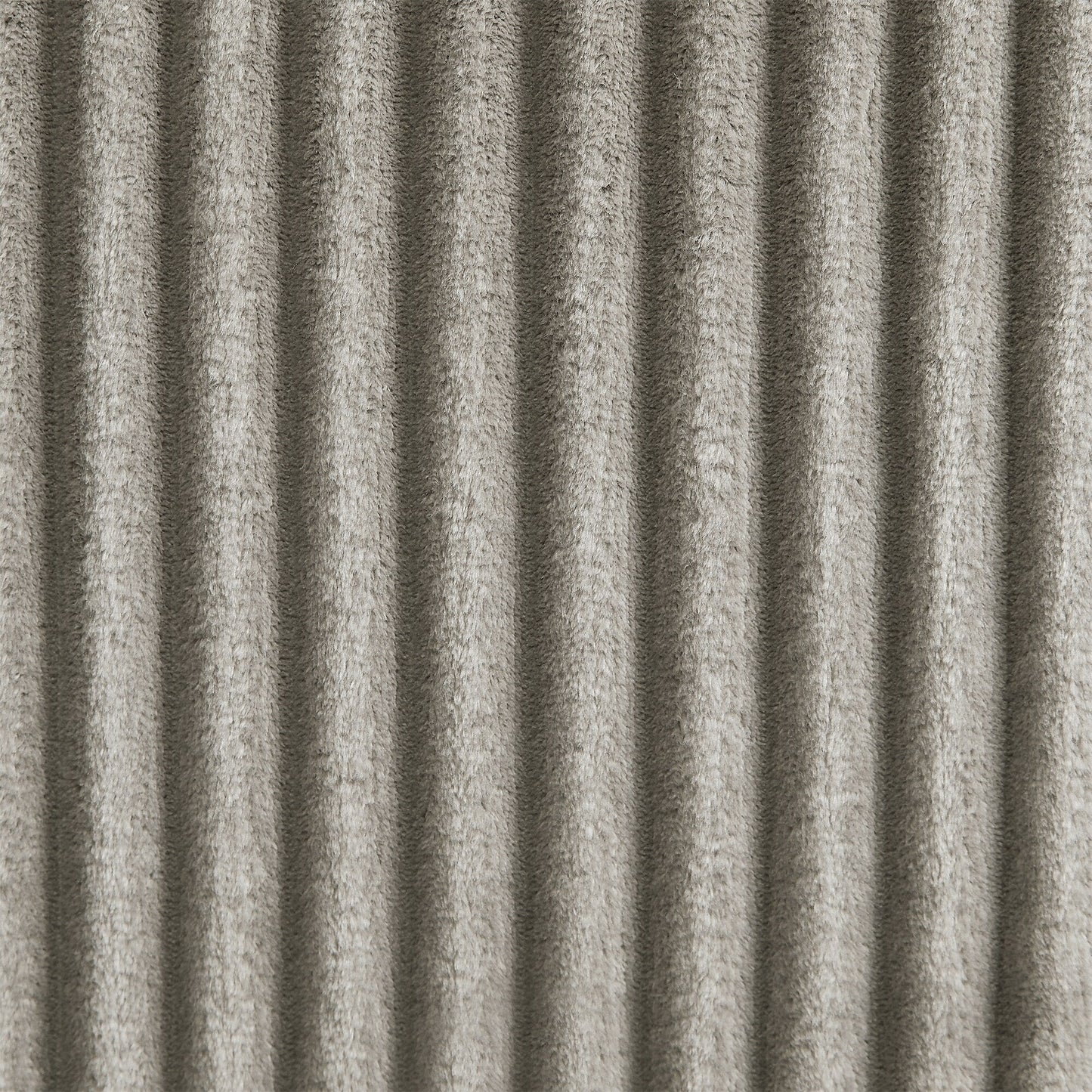 Divano moderno a 4 posti in velluto a coste Roomfitters con porte USB, braccioli portaoggetti nascosti e portabicchieri ribaltabili per il soggiorno