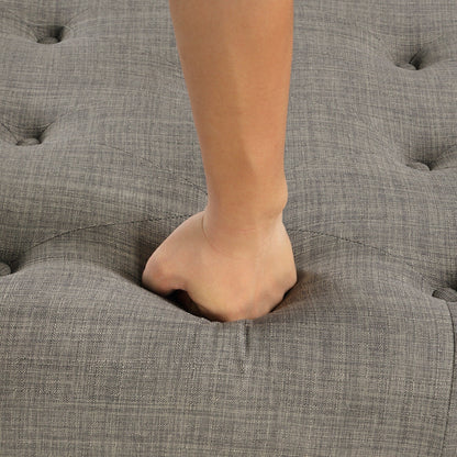 Divano letto pieghevole Roomfitters 49.6 con materasso in memory foam e design trapuntato