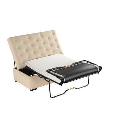 Divano letto pieghevole Roomfitters 49.6 con materasso in memory foam e design trapuntato