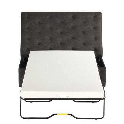 Divano letto pieghevole Roomfitters 49.6 con materasso in memory foam e design trapuntato