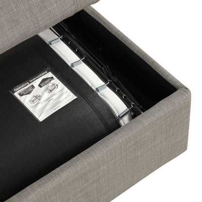 Divano letto pieghevole Roomfitters 49.6 con materasso in memory foam e design trapuntato