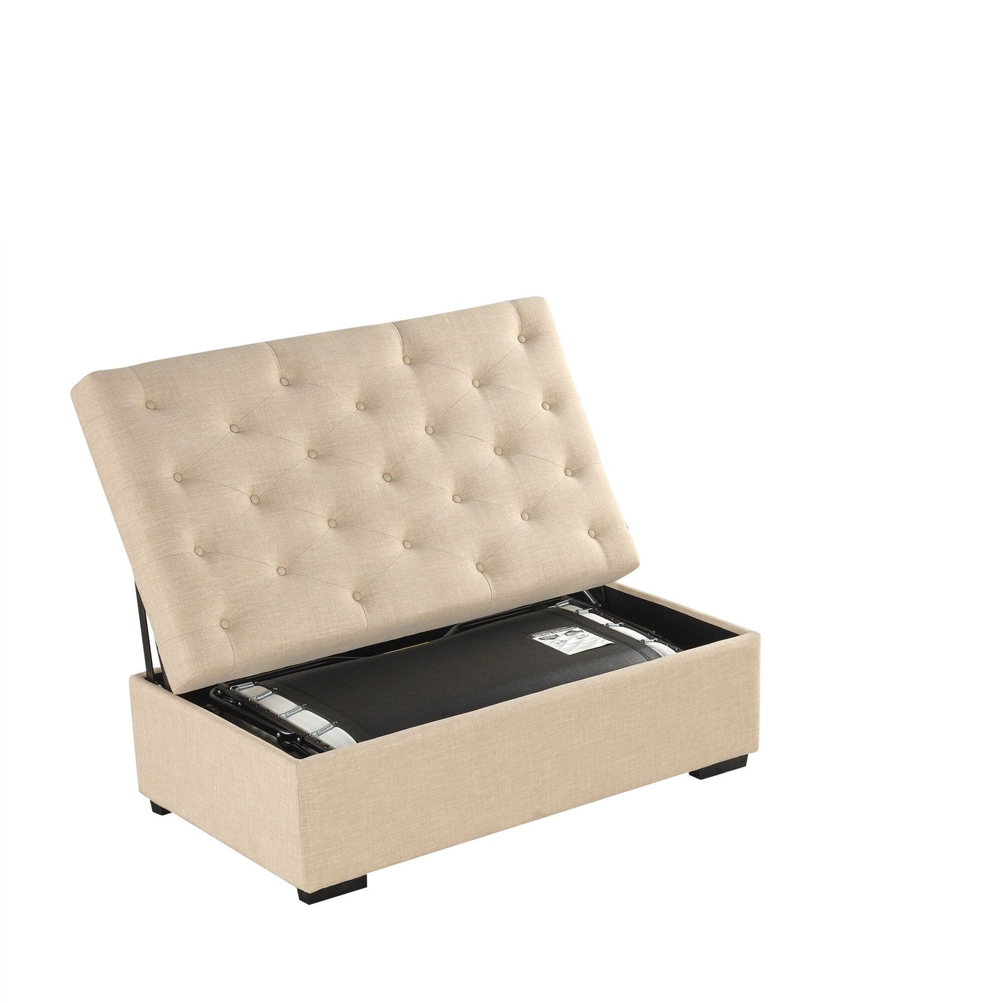 Divano letto pieghevole Roomfitters 49.6 con materasso in memory foam e design trapuntato