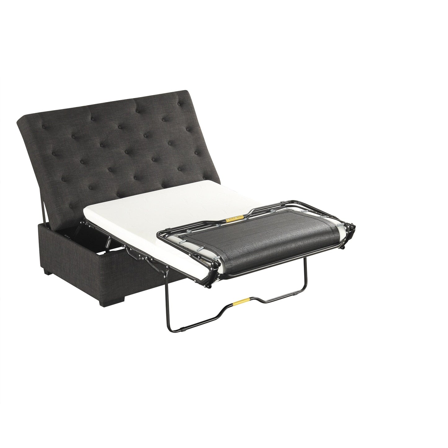 Divano letto pieghevole Roomfitters 49.6 con materasso in memory foam e design trapuntato