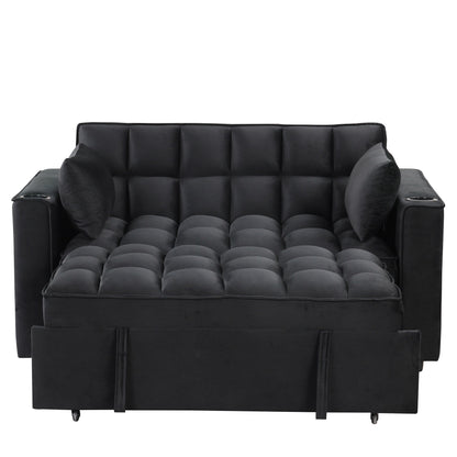 Roomfitters 58 4-1 Divano letto multifunzionale con portabicchieri e porta USB per soggiorno o appartamento