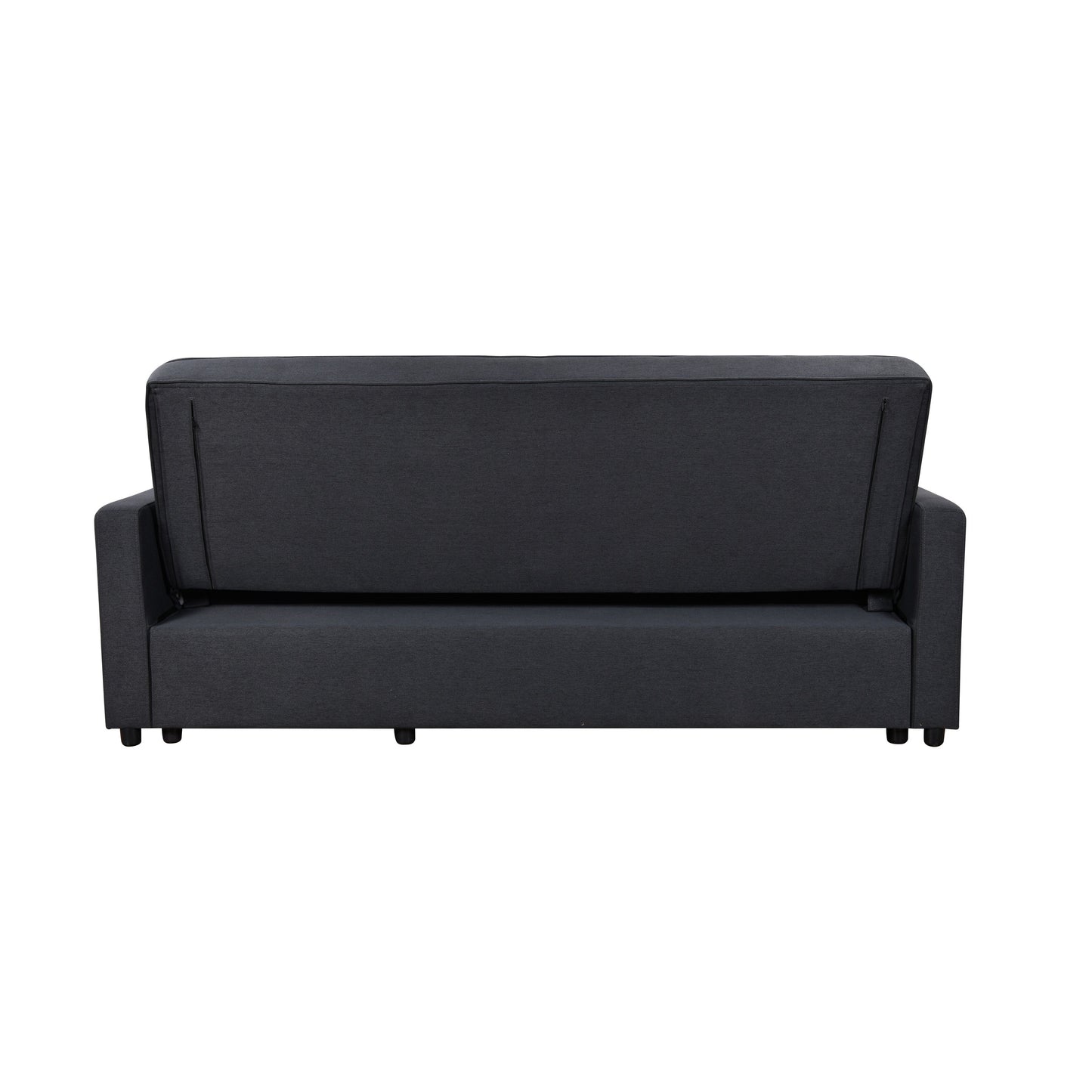 Divano letto imbottito di grandi dimensioni Roomfitters 83 con divano letto estraibile e schienale regolabile, divano letto trasformabile a 3 posti