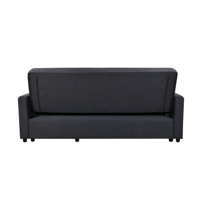 Divano letto imbottito di grandi dimensioni Roomfitters 83 con divano letto estraibile e schienale regolabile, divano letto trasformabile a 3 posti