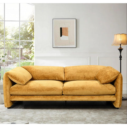 Divano a 3 posti Roomfitters 87 con bracciolo ampio e confortevole, schienale in spugna ad alta densità e cuscini morbidi e morbidi