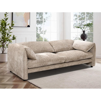 Divano a 3 posti Roomfitters 87 con bracciolo ampio e confortevole, schienale in spugna ad alta densità e cuscini morbidi e morbidi