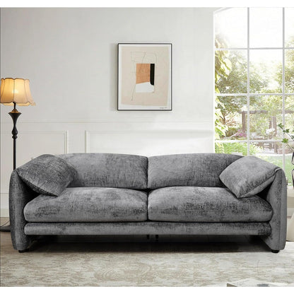 Divano a 3 posti Roomfitters 87 con bracciolo ampio e confortevole, schienale in spugna ad alta densità e cuscini morbidi e morbidi