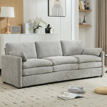 Divano imbottito oversize a 3 posti Roomfitters 89 con doppi cuscini morbidi