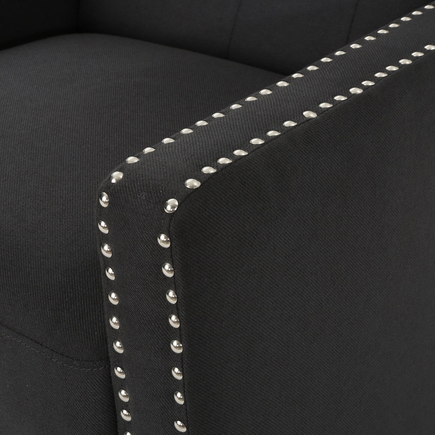 Poltrona reclinabile classica in tessuto Roomfitters, elegante poltrona reclinabile per soggiorno e camera da letto