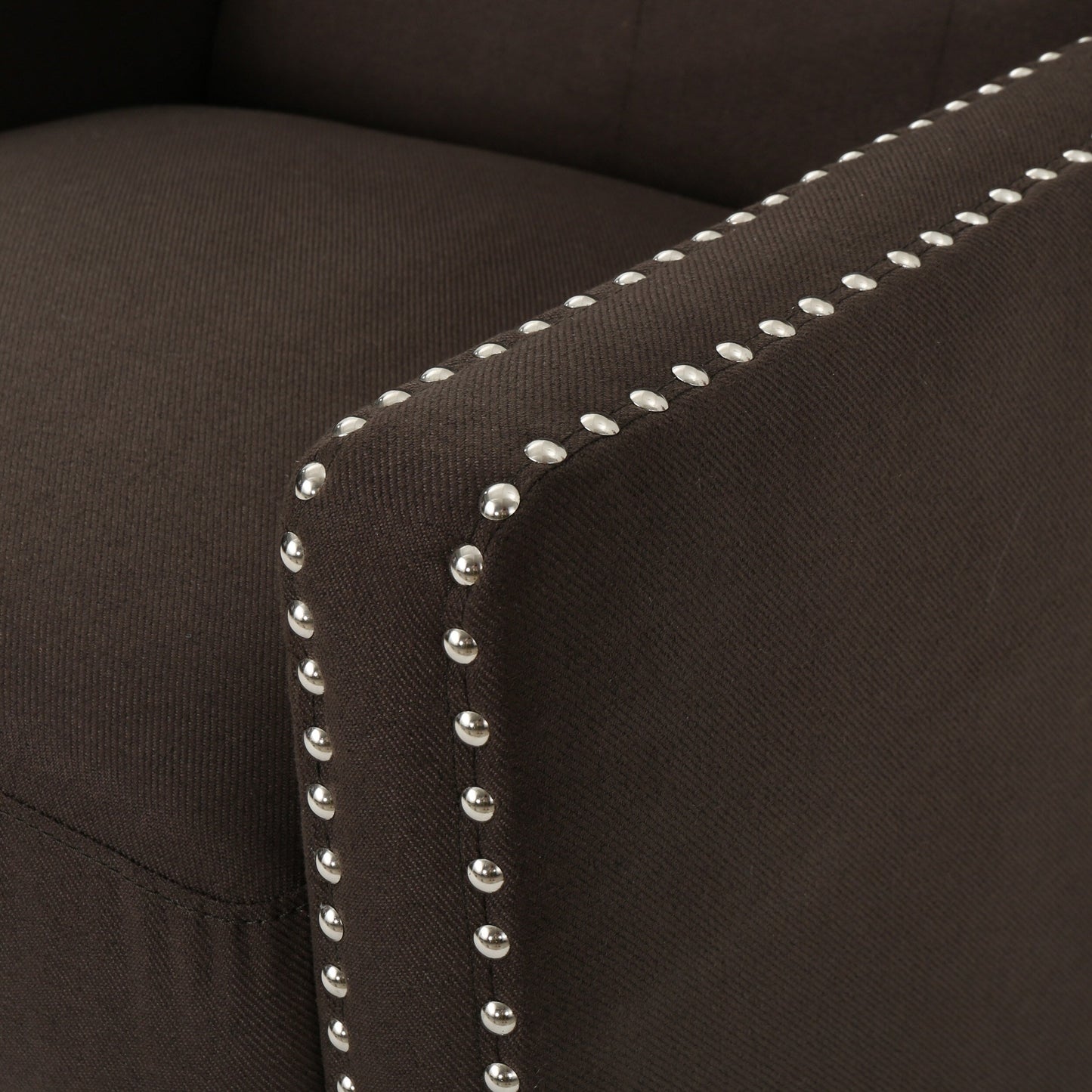 Poltrona reclinabile classica in tessuto Roomfitters, elegante poltrona reclinabile per soggiorno e camera da letto