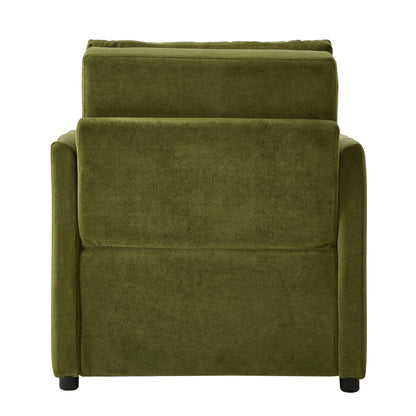 Divano letto trasformabile Roomfitters con letto estraibile, schienale regolabile in 5 posizioni, tasche laterali e cestino portaoggetti